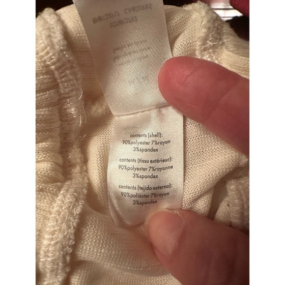 Revolve WeWoreWhat Women's Summer Halter Neck Tie Bra Top Size M Cream N… - Picture 7 of 7